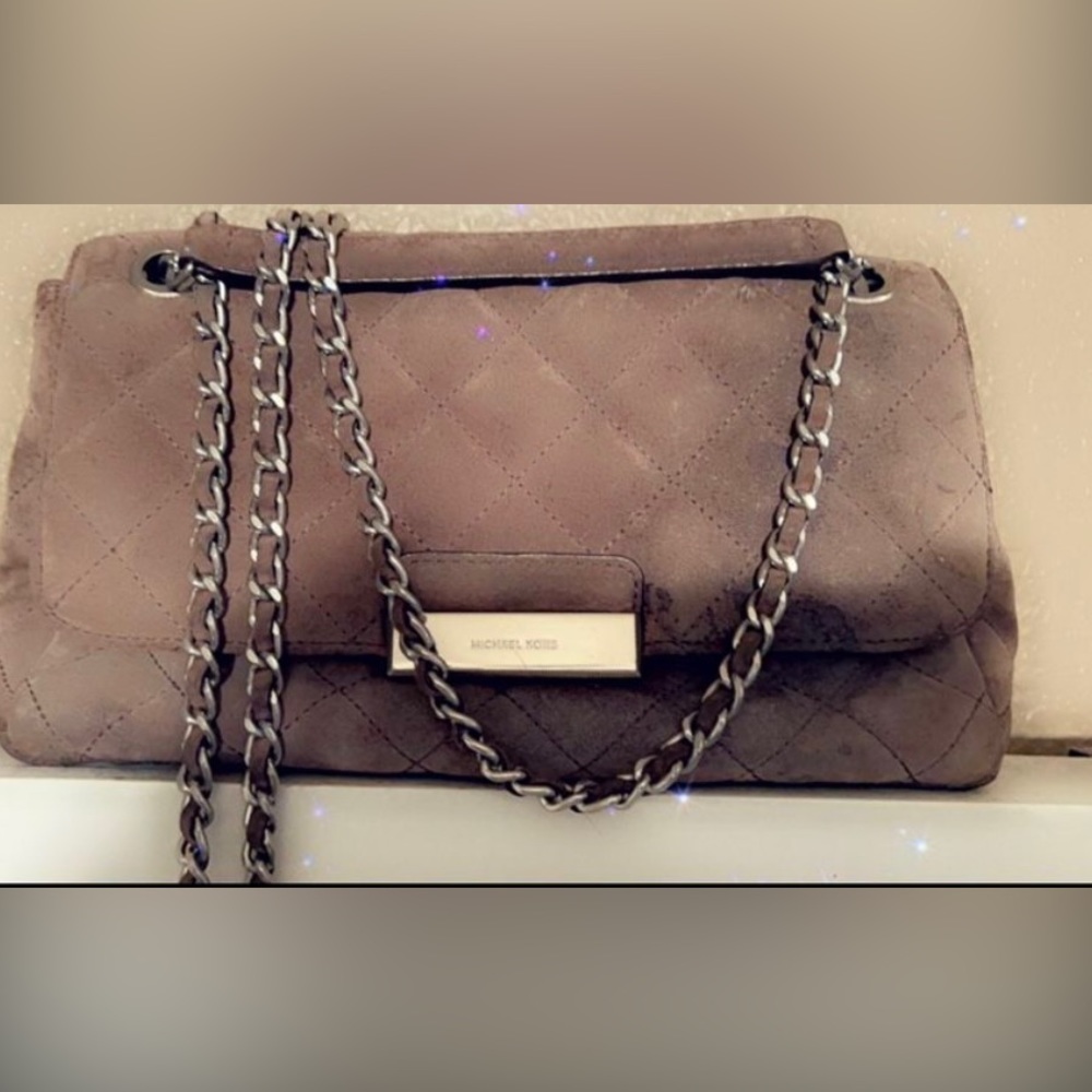 Grey shade mk cross body super soft